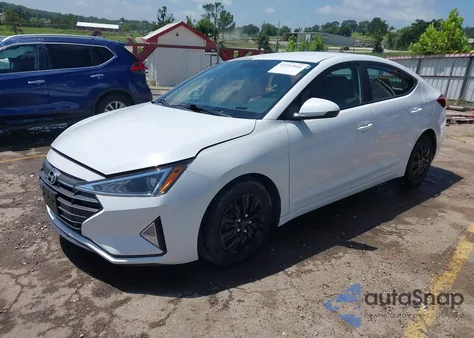 2019 Hyundai Elantra Se z USA, uszkodzony, nr VIN 5NPD74LFXKH492434
